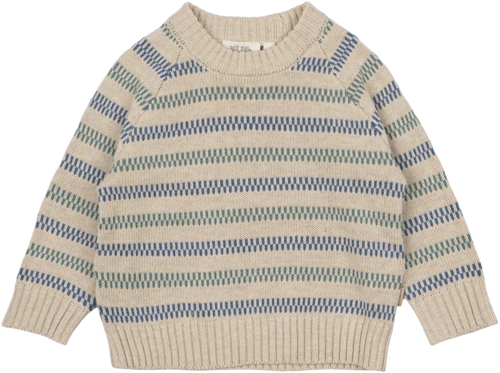 Oneck Pin Knit Sweater